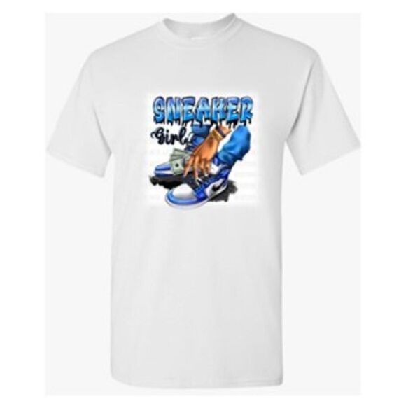 Sneaker Girl - Custom T-shirt NWT - Picture 3 of 6